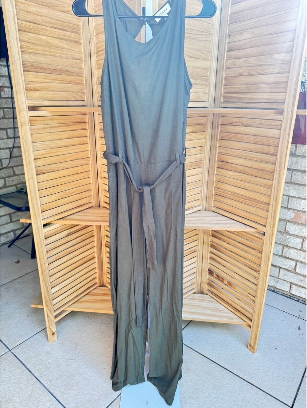 Gilli Jumpsuit  Green Size L NWOT